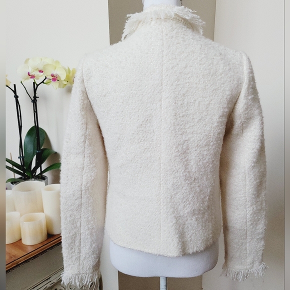 Ann Taylor Fringed Jacket Coat *NWT* - Picture 6 of 16